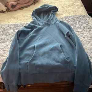 Lululemon Loungeful Hoodie in Soft Denim, Women’s Sweatshirt Size 4